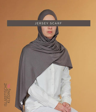 Maxi Jersey Scarf - Ash