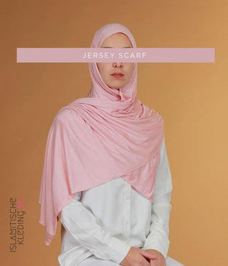 Maxi Jersey Scarf 55x170 Blush