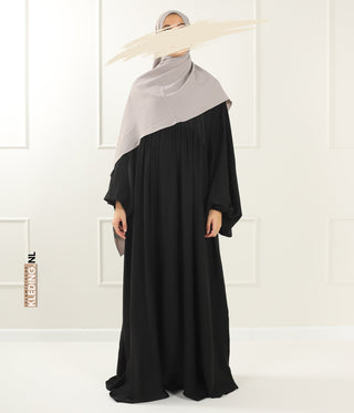 Jilbab Soumaya Balloon Sleeve - Black