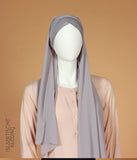 Instant Bonnet šifon šal Hijab Taupe