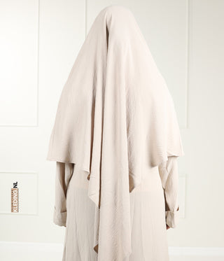 JAZZ Triangle Khimar - Cream