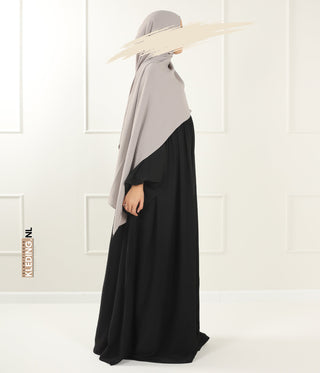 Jilbab Soumaya Balloon Sleeve - Black