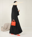 Kimono & Abaya set od mikrovlakana - crna