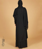 Asala Midi Kleid Noir