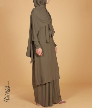 Asala Midi Dress Olive