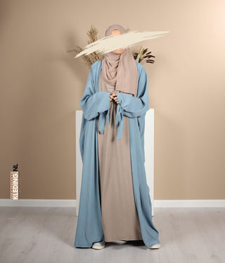 Noora Kimono Jazz surdimensionné - Sky Blue