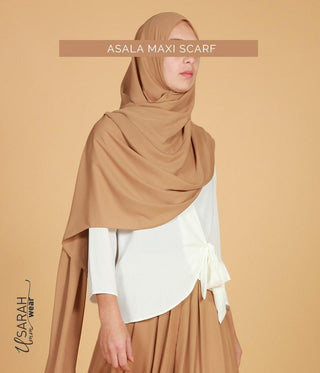 Asala Maxi Scarf 75*200 Nude