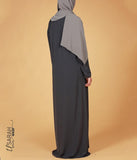 Abaya Simpel Graphite