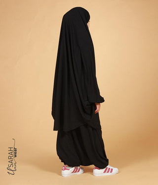 Khimarset Girls Black