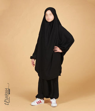 Khimarset Girls Black