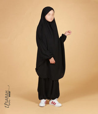 Khimarset Girls Black