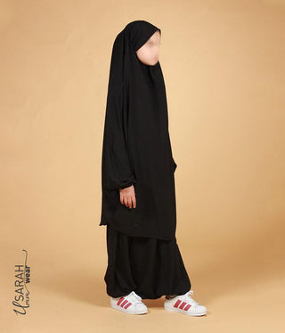 Khimarset Girls Black