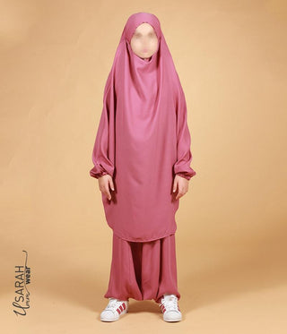 Khimarset Girls Blush Pink