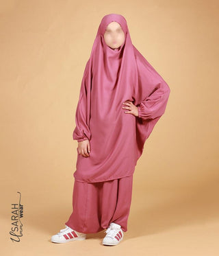 Khimarset Girls Blush Pink