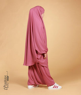 Khimarset Girls Blush Pink
