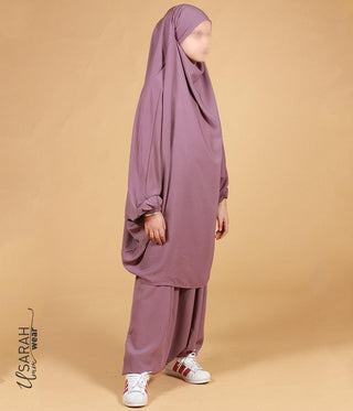 Khimarset Girls Dusty Mauve