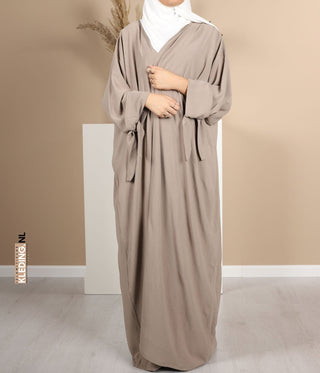 Oversized Noora Kimono Jazz - Taupe