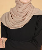 Hawwa Slim-Fit Abaya crna