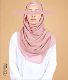 Instant Inner Scarf Nude Pink