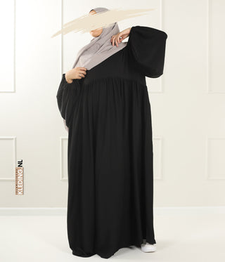 Jilbab Soumaya Balloon Sleeve - Black