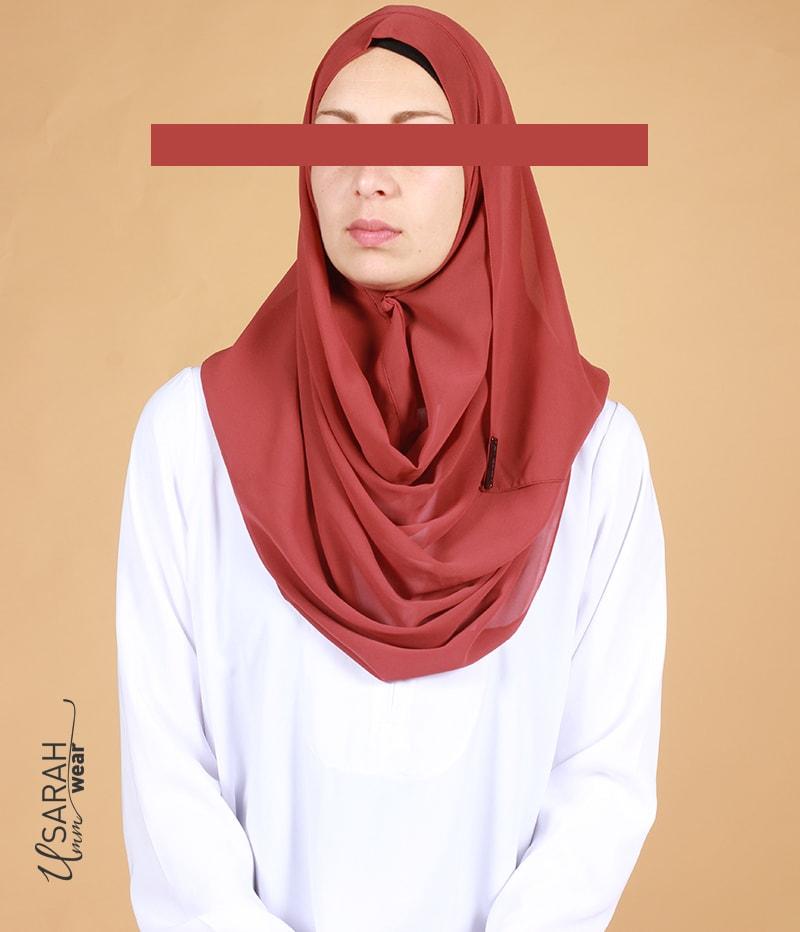 Volle sofortige Hijab Rosey