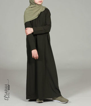 Abayatje Basic Girls Army Green