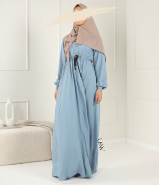 Abaya Maleekah Aaliia - Light Blue