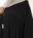 Jilbab Soumaya Balloon Sleeve - Black