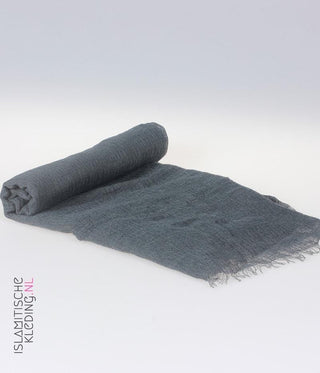 Wrinkle Scarf - Graphite