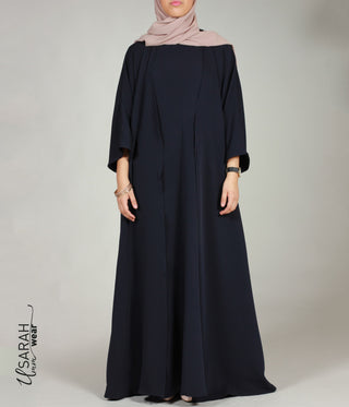 Saufiya Kimono Dress Navy