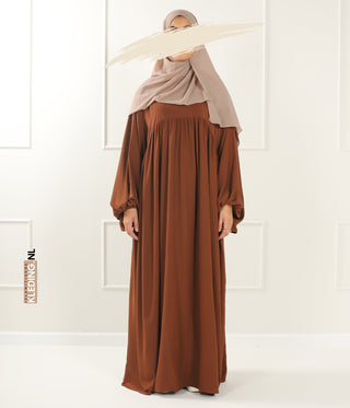 Jilbab Soumaya Balloon Sleeve - Rusty