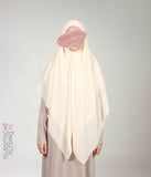 Viskozni hidžab XL - 150cm koža bež