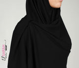 Hijab XXL - Schwarz