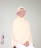 HQ Maxi Chiffon Hijab - Fersken