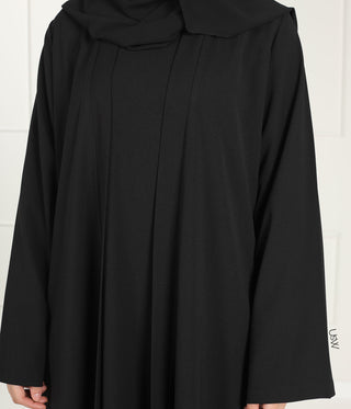 Qaisumah Kimono + Abaya Set (UsW) - Black