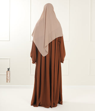 Jilbab Soumaya Balloon Sleeve - Rusty