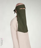 الراحة niqab الزيتون