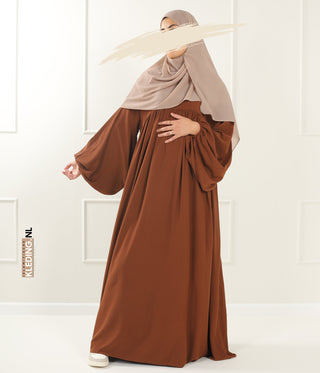 Jilbab Soumaya Balloon Sleeve - Rusty