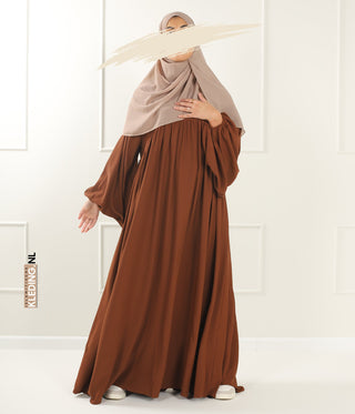 Jilbab Soumaya Balloon Sleeve - Rusty