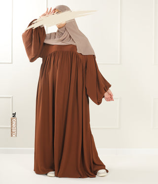 Jilbab Soumaya Balloon Sleeve - Rusty