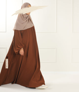 Jilbab Soumaya Balloon Sleeve - Rusty