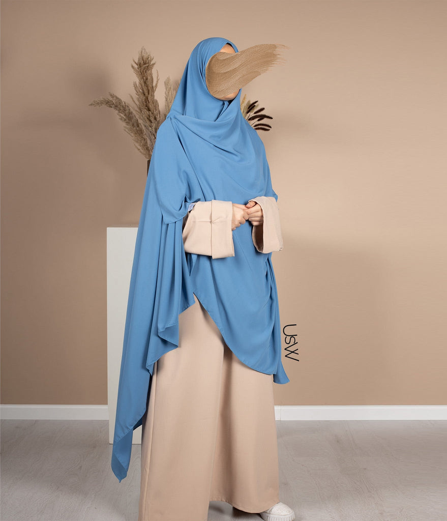 Hijab XXL Pearl - 125x200 - Cerulean