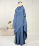 Hijab XXL Jaz - 125*200 - Jeansblau