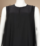 Slip Dress Pearl Stretch - Black