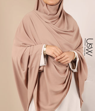 Hijaab XXL Pearl - 125x200 - Latte
