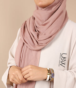 وشاح القطن الناعم - mocca