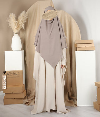 Double Diamond KHIMAR Jaz- Taupe