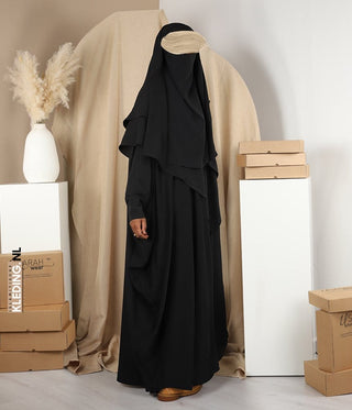 Double Diamond KHIMAR Jaz- Black