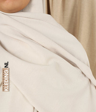 Noora Jaz Stretch Scarf - Cream