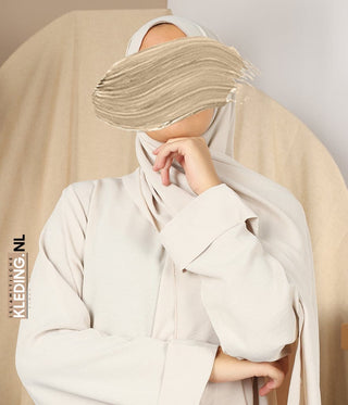 Noora Jaz Stretch Scarf - Cream